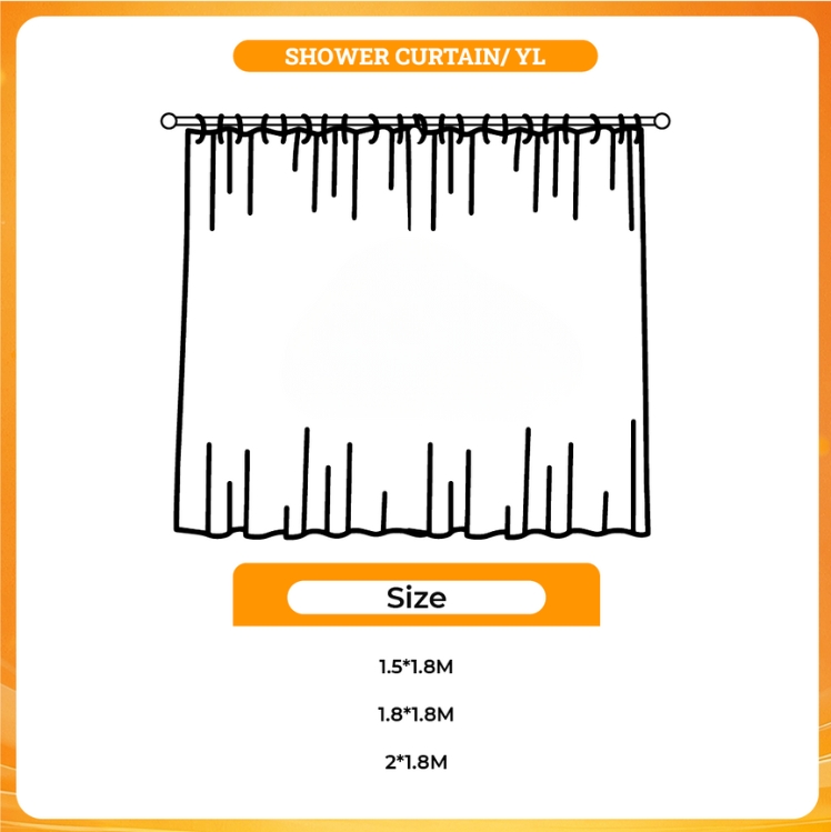 3D shower curtain - Chappell Roan Shop